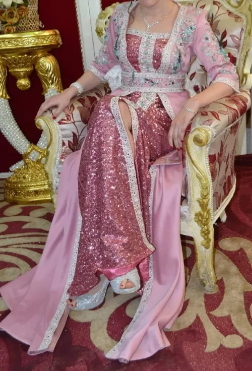 Robe soirée féemina,Caftan, robe kabyle, costume enfant