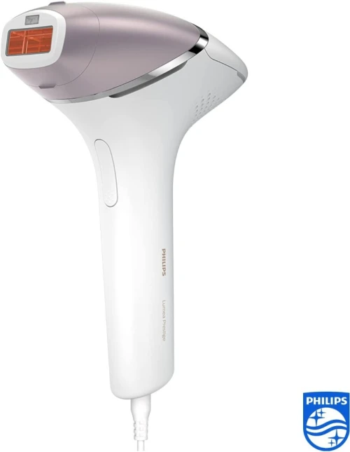 Épilateur à lumière pulsée Philips Lumea Prestige, 4 accessoires avec tondeuse-stylo Satin BRI949/00