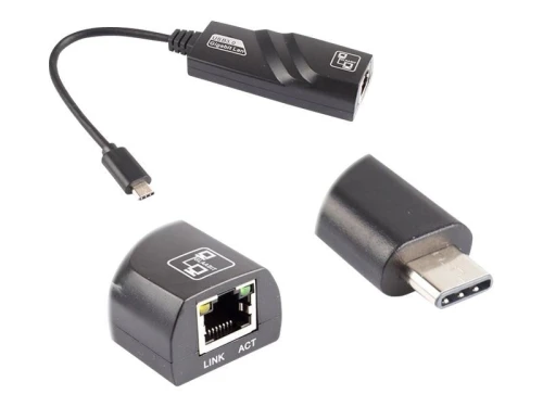 Adaptateur réseau USB 3.1 Type-C vers RJ45 Gigabit pour PC / Laptop