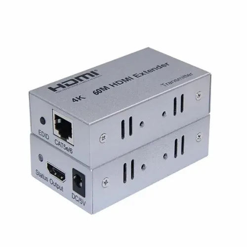 Extender & Rallonge HDMI UHD 4K à 60 Hz 60 m sur Câble Ethernet Cat5e/6
