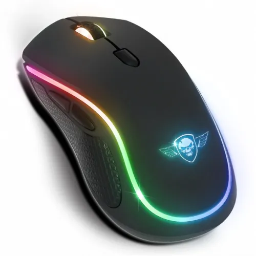 Souris Gamer Sans Fil 2.4GHz Capteur 4200 Dpi 6 Programmable Bouton RGB PRO-M9 Spirit Of Gamer