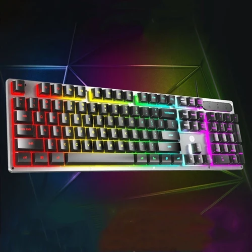 Combo clavier et souris de jeu USB filaire HP KM300F