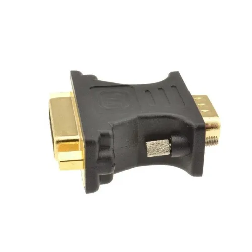 Adaptateur Vidéo Haute Performance DVI-I (24+5) Femelle vers VGA Mâle (15 Broches)