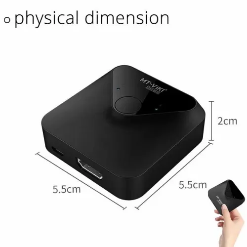 2 en 1 Bi-directional HDMI Switch & HDMI Splitter 4K HDMI 2.0 4K 60 MT-HD121
