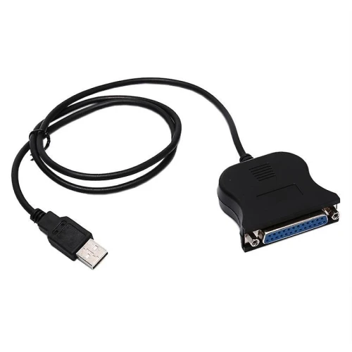 Câble Adaptateur USB vers 1 Port Parallèle DB25 0.9m