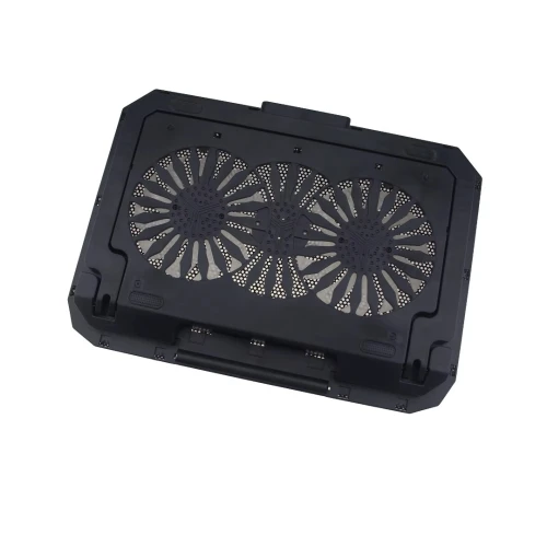 Support 2en1 Refroidisseur laptop et Support Mobile - 8 positions 2 Ventilateur jusqu'à 17'' N33