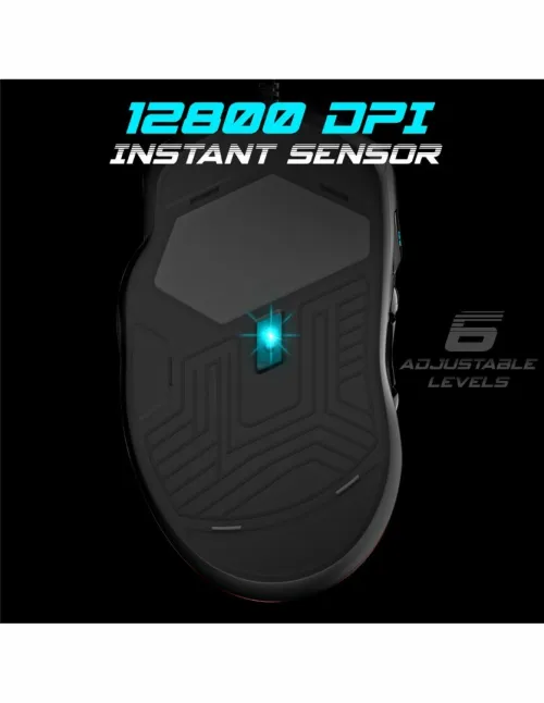 Souris Optique Filaire USB Gaming RGB ,10 Boutons Programmables,RGB Elite M30 S-EM30 Spirit Of Gamer