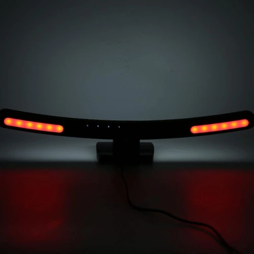 Barre Lumineuse Pour Ecran D'ordinateur, Barre Lumineuse Incurvée Avec 7 Couleurs RGB