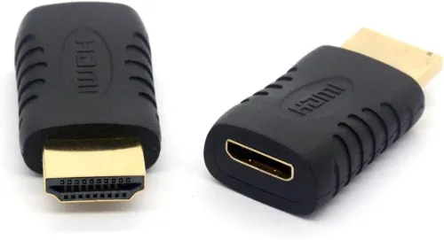 Adaptateur Connecteur Vidéo HDMI / Mini-HDMI / Micro-HDMI (Male et Femelle)