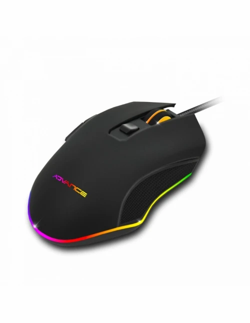 Souris Gamer USB Filaire Capteur Optique 2400 DPI 6 Boutons Rétroéclairage RGB S-GTA210 Advance