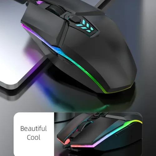 Souris Gaming Professional USB 1600 DPI Programmable 6 Boutons RGB S700
