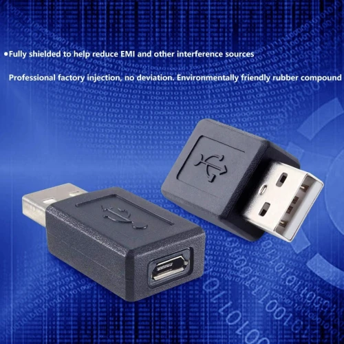 Adaptateur USB Type-A Male vers Micro USB