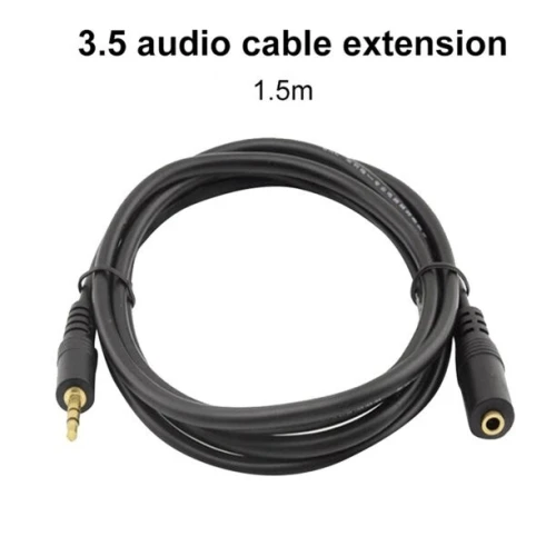 Câble Audio Auxiliaire Extension Jack 3.5mm Mâle à Femelle Cordon Mince de 1.5 m/ 3 m/ 5 m/ 10 m