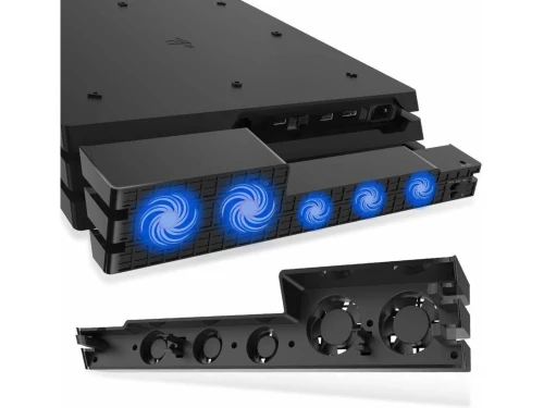 Refroidisseur Intelligent à 5 Ventilateurs Turbo Automatique & Silencieux pour PS-4 Pro TP4-831 DOBE