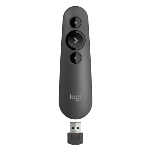 Logitech R500, Télécommande de Présentation Laser Sans Fil Haute Précision USB & Bluetooth