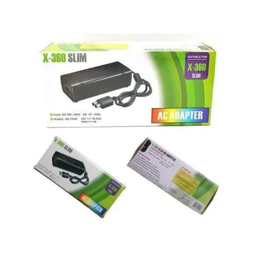Adaptateur Secteur Alimentation pour Xbox X-360 Slim 135W Entrée: AC 100-245V~2A,50-60 Hz, Sortie: DC 12V  XP-360