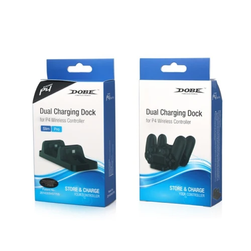 Station de Charge Deux Manettes PS4 / PS4 Slim / PS4 Pro TP4-002 DOBE