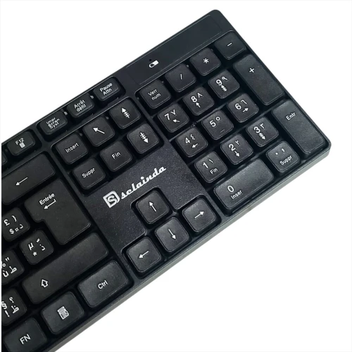 Combo Clavier et Souris Sans Fil KB5C21 Liberté Précision et Confort pour une Productivité Maximale