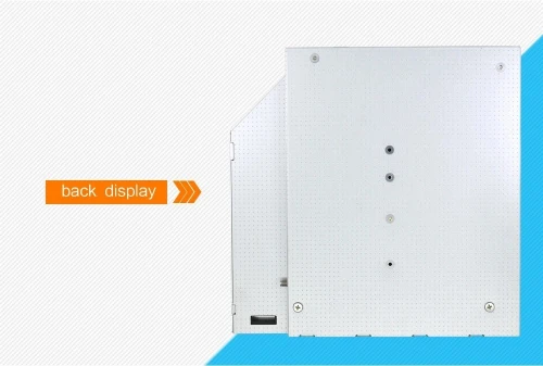 Boîtier Rack pour Disque Dur Secondaire SSD M2 NGFF pour Ordinateur Portable SATA 9.5 mm