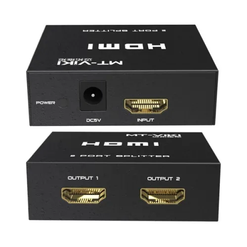 Splitter Répartiteur HDMI 4K 30 Hz 1 x 2 - 1 entrée 2 sorties, Alimenté, MT-SP102M MT-VIKI
