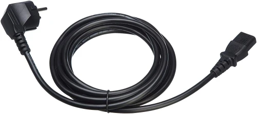 Câble d'Alimentation pour PC Ø 3x0.75mm2 1.5m (Prise EU Type E vers IEC320C13)