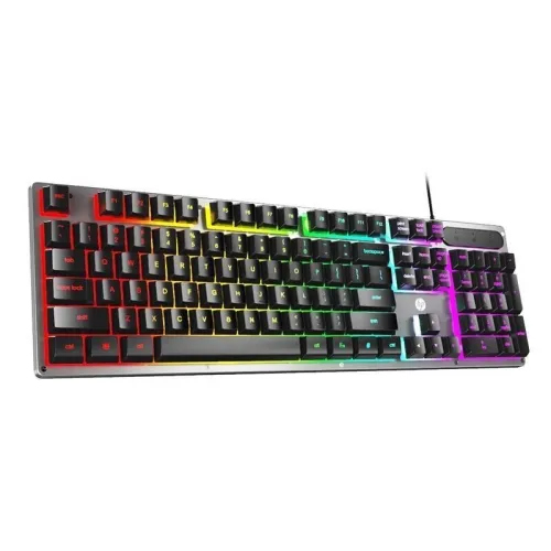 Combo clavier et souris de jeu USB filaire HP KM300F