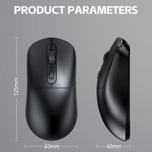 Souris Sans Fil Double Mode Bluetooth & 2.4 GHz Rechargeable, Jusqu'à 3200 DPI X8 T-WOLF