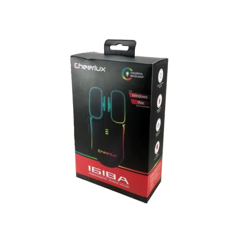Souris Gaming Professional USB 7200 DPI Réglable 7 Boutons 1618A Cheerlux 