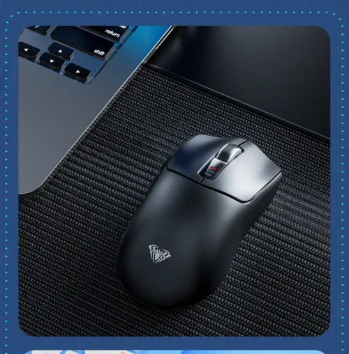 Souris Gaming Professionnel Tri-mode BT 5.0, 2.4G, Filaire jusqu'à 10000DPI Rechargeable SC580 AULA