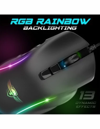 Souris Optique Filaire USB Gaming RGB ,10 Boutons Programmables,RGB Elite M30 S-EM30 Spirit Of Gamer