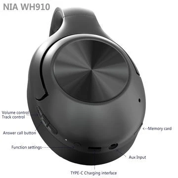 CASQUE NIA WH910BTR BT V5.0 + FM SD AUX