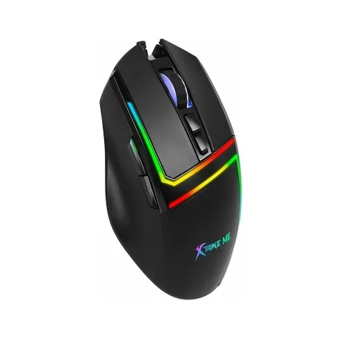 Souris Gaming Optique Filaire USB Rétro-Éclairage 7 Boutons RGB,Programmable, GM-414 XTRIKE ME