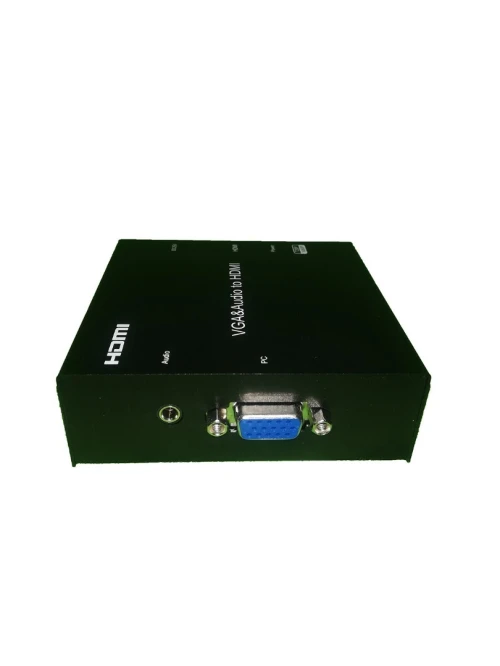 Convertisseur VGA & Audio vers HDMI 720P 1080P (Un seule sens VGA vers HDMI) 