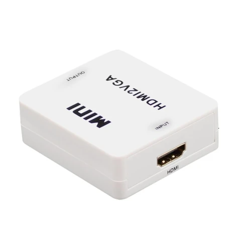 Convertisseur HDMI vers VGA avec Sortie Audio Jack 3.5 mm HDMI2VGA 1080P
