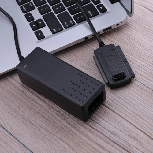 Câble Adaptateur USB 2.0 vers Disque dur SATA/IDE avec Alimentation 