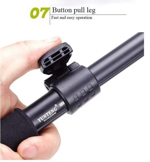 Perche à Selfie Monopode en Aluminium - pour Camera Smartphone - de 30 à 88 cm YT-088 YunTeng