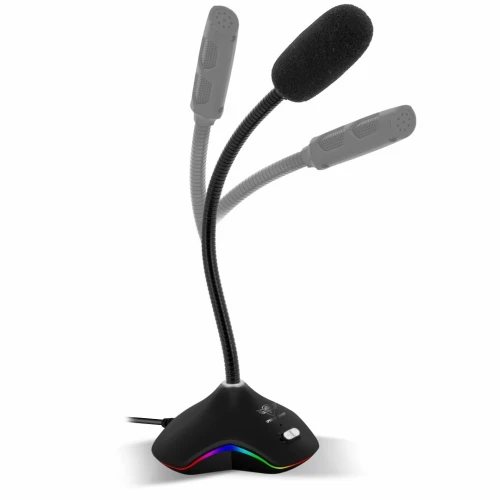 Microphone gaming & Live Streaming Omnidirectionnel USB Pour PC MIC-EKO300 Spirit Of Gamer