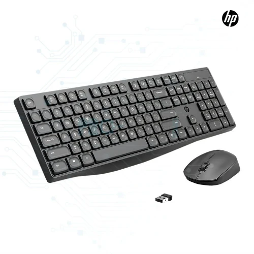 Clavier et souris sans fil HP CS10 Ergonomie optique 