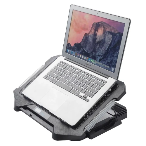 Refroidisseur Laptop de 5 Ventilateurs & Dual Support pour Mobile à RGB Compatible jusqu'à 17'' S500