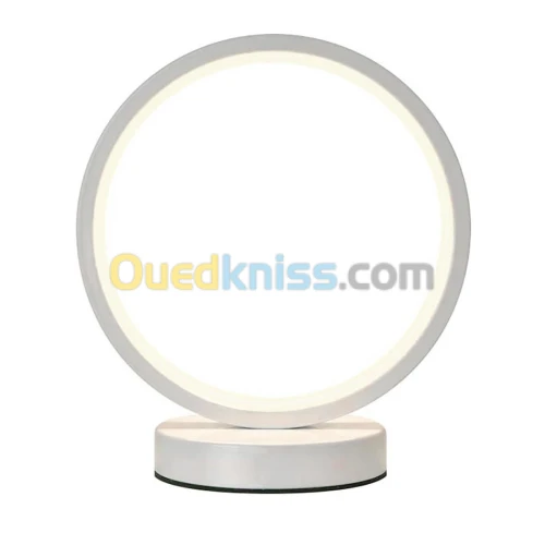Lampe Veilleuse Pour Chevet & Bureau Décorative Avec Télécommande Forme Round 19 Cm 2 mode Lumières