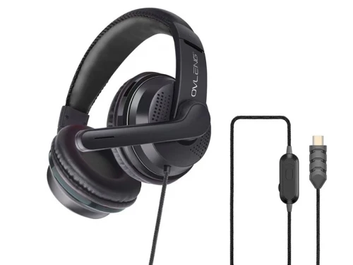 Casque Gaming Fiche TYPE-C pour Mobile Gaming  Laptop U200 OVLENG