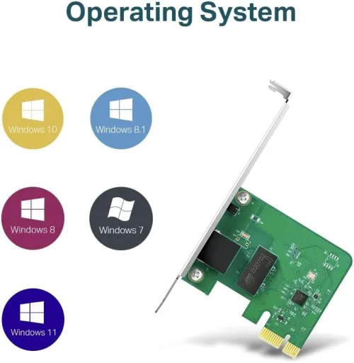 Carte Réseau RJ45 PCI Express Gigabit 10/100/1000Mbps TG-3468 TP-Link