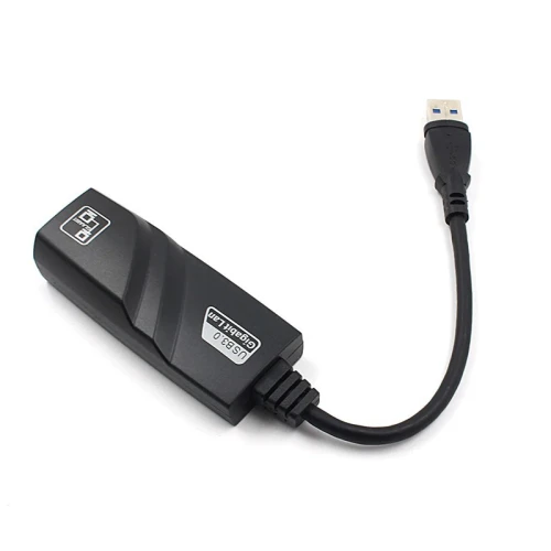 Adaptateur USB 3.0 vers RJ45 10/100/1000 Mbps Gigabit Ethernet LAN Réseau