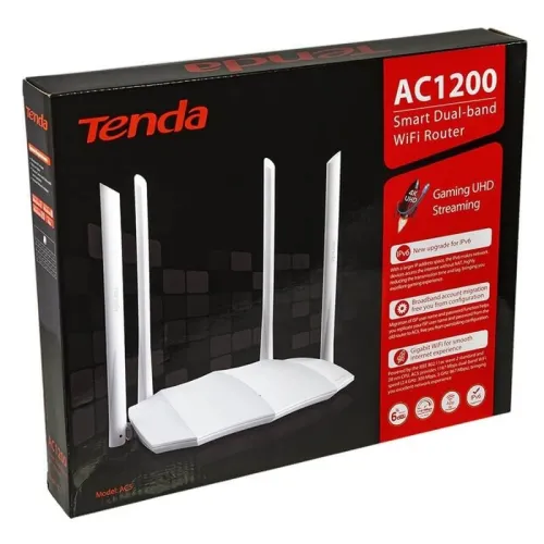 Routeur Wi-Fi 4 Antennes Double Bande AC1200 AC5 Tenda