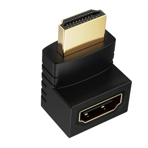 Adaptateur d'extension HDMI Mâle to HDMI Femelle en Angle Coudé à 90 Forme L