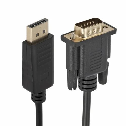 Câble Displayport (DP) (M) vers VGA (M) 1.8m
