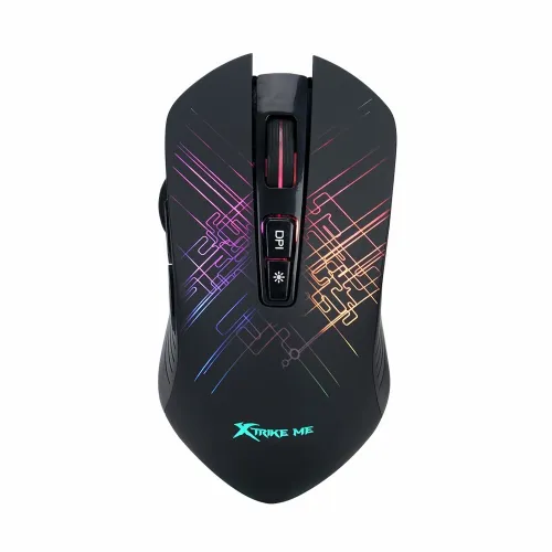 Souris Gaming Optique Filaire USB Rétro-Éclairage 7 Boutons RGB, Programmable, GM-510 XTRIKE ME