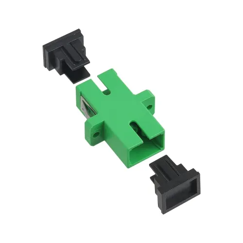 Adaptateur Coupleurs de Fibre Optique Plastique SC monomode APC Simplex SC F/F