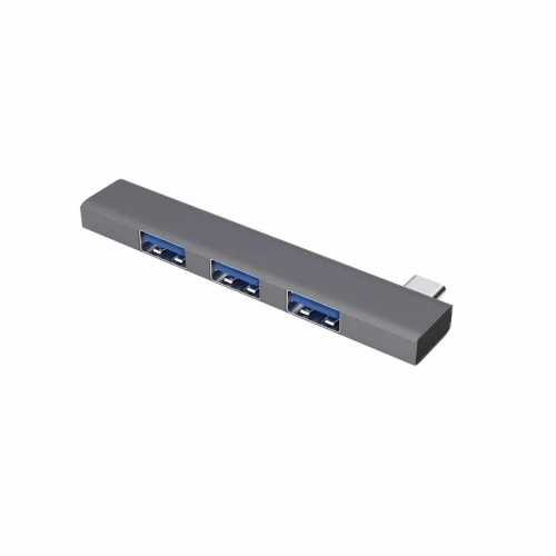 Hub USB Type-C 5 en 1, 1 x USB 3.0 + 2 x USB 2.0 + SD + TF Transmission 5Gbps Multiplateformes