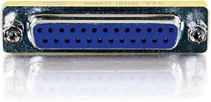 Adaptateur Coupleur DB25 à 25 broches F/F pour connexions série à port parallèle